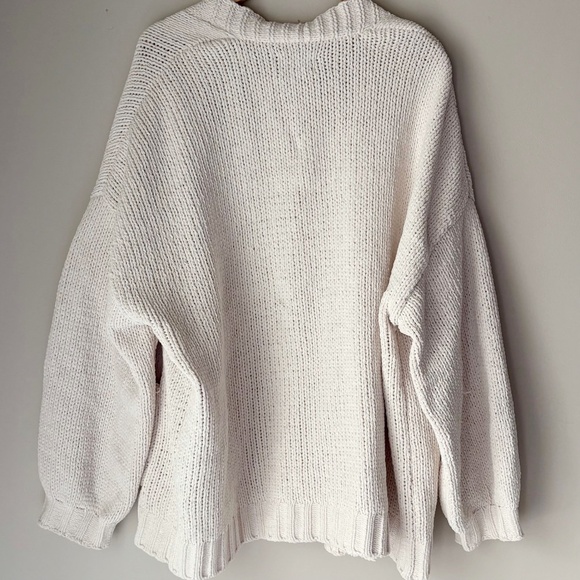 American Eagle Chenille Oversized Cardigan - Picture 6 of 6